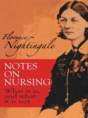cover image of Notes on Nursing